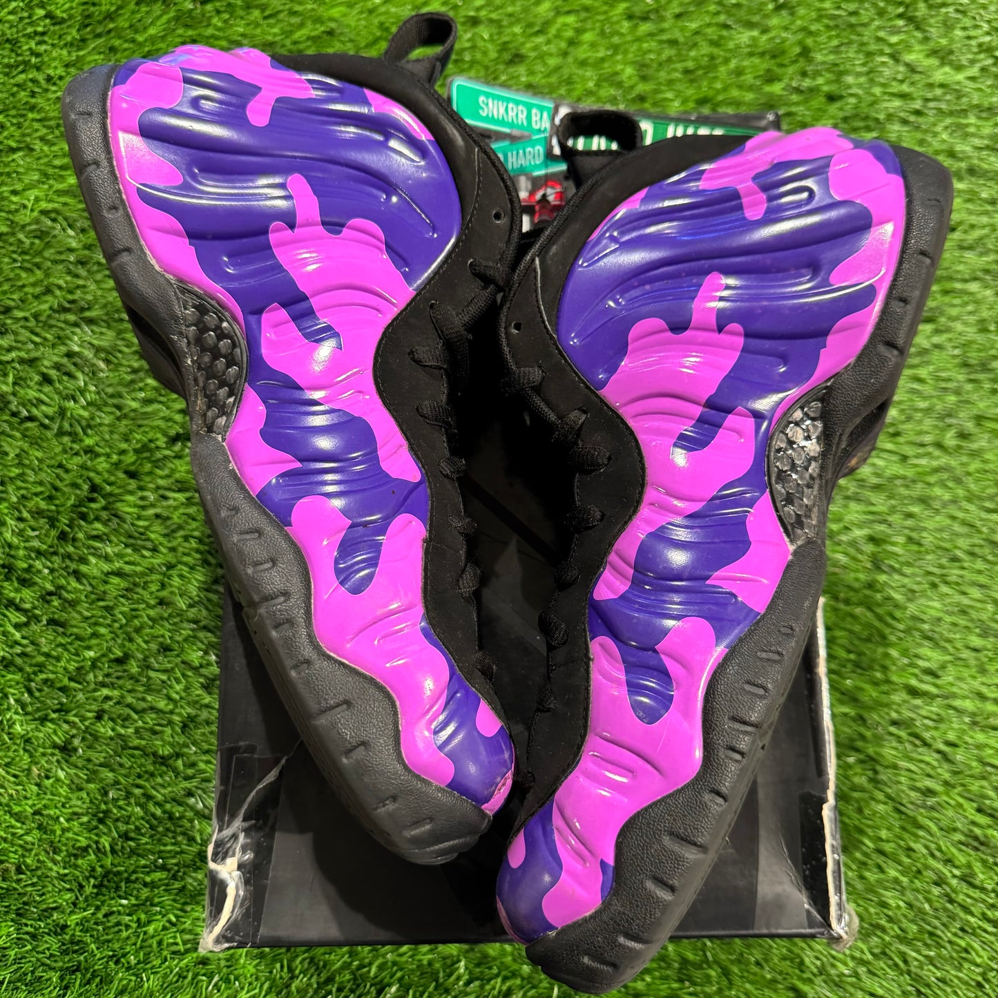 Air Foamposite Pro 'Purple Camo'