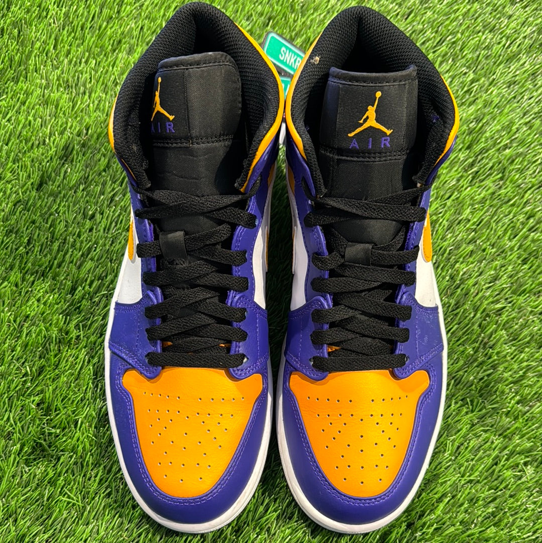 Air Jordan 1 Mid 'Lakers'