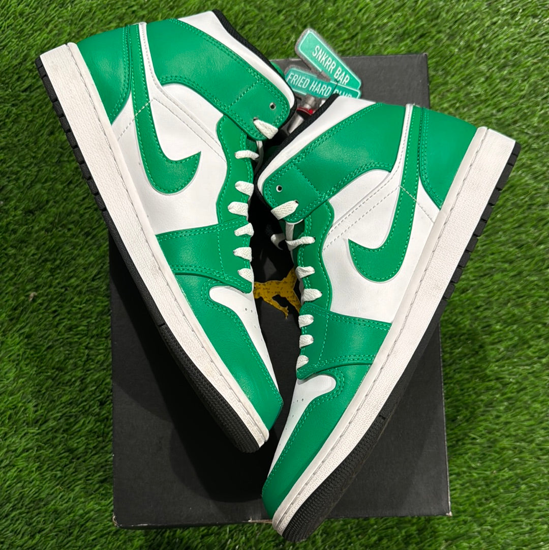 Air Jordan 1 Mid 'Lucky Green'