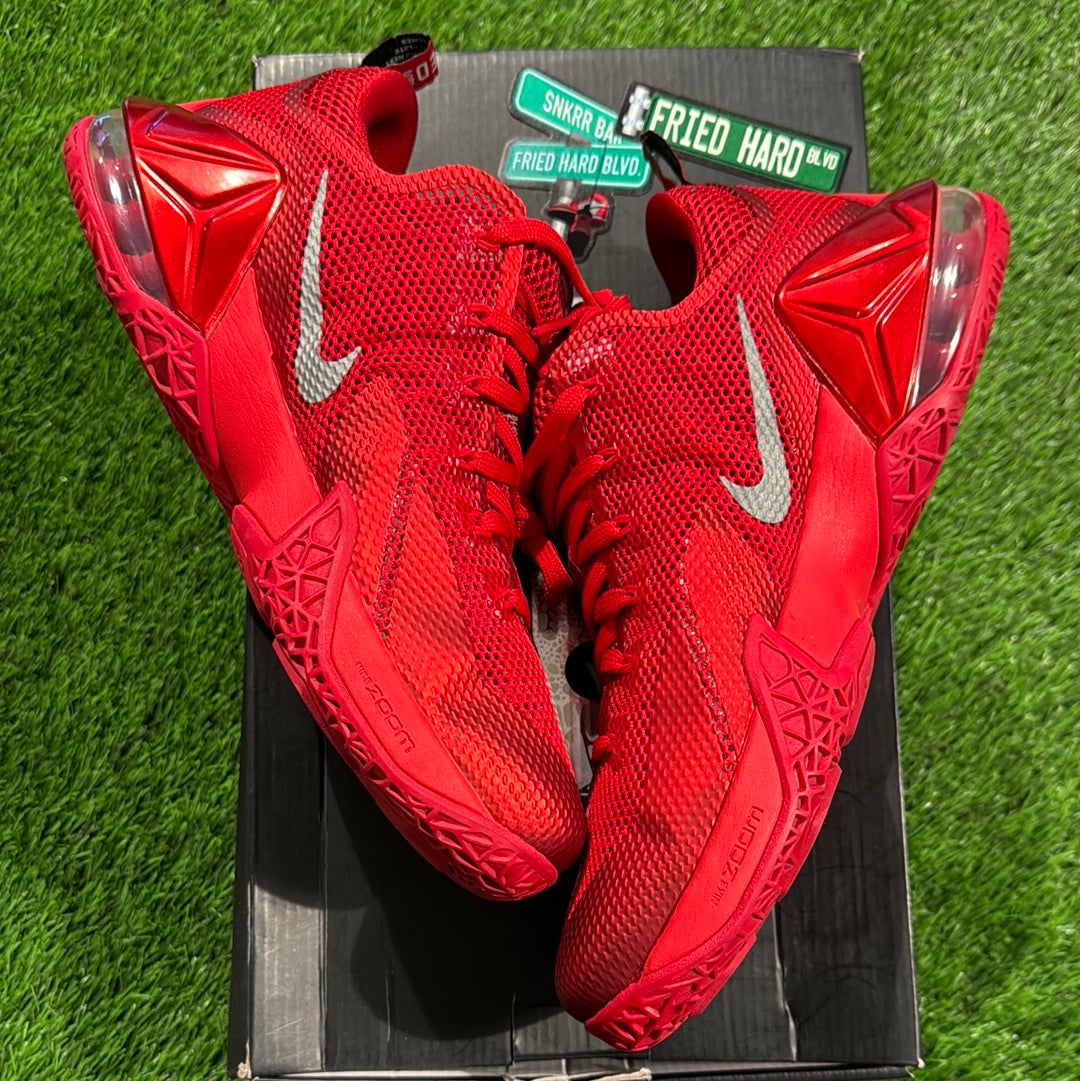 LeBron 12 Low 'University Red'