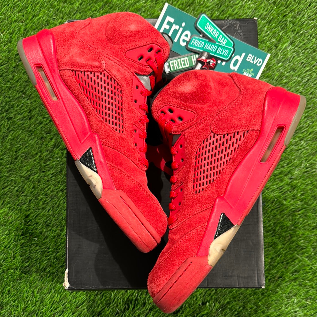 Air Jordan 5 Retro 'Red Suede'