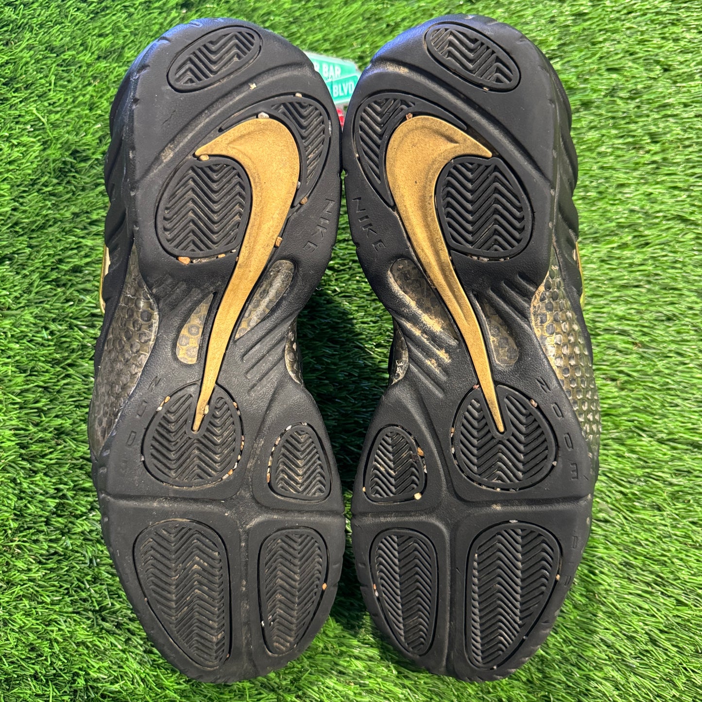 Air Foamposite Pro 'Black Metallic Gold'