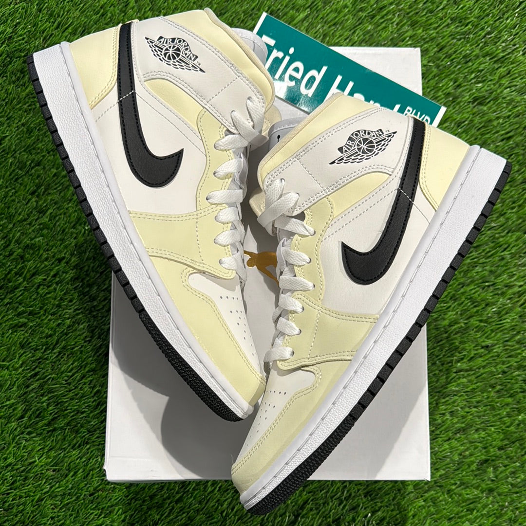 Wmns Air Jordan 1 Mid 'Coconut Milk'