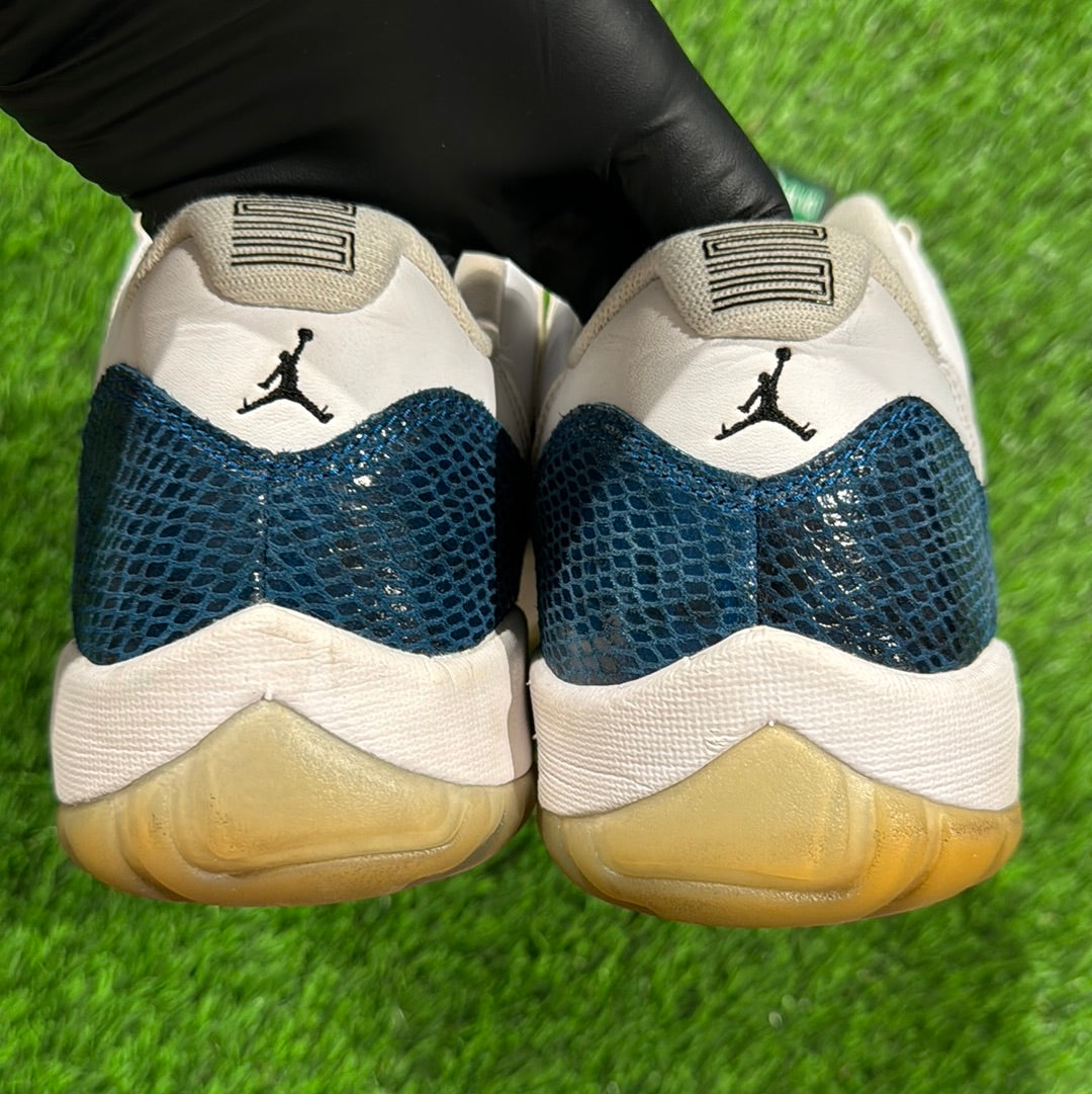 Air Jordan 11 Retro Low 'Navy Snakeskin' 2019