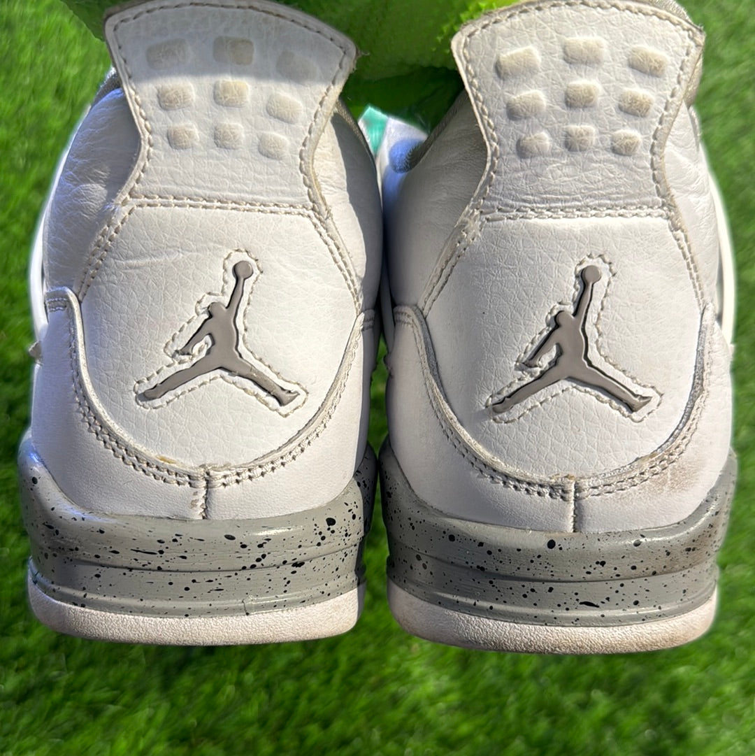 Air Jordan 4 Retro GS 'White Oreo'