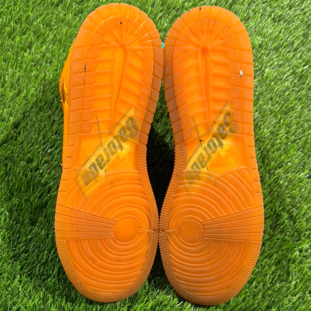 Air Jordan 1 Retro High OG G8RD GS 'Orange Peel' 6.5Y/8W
