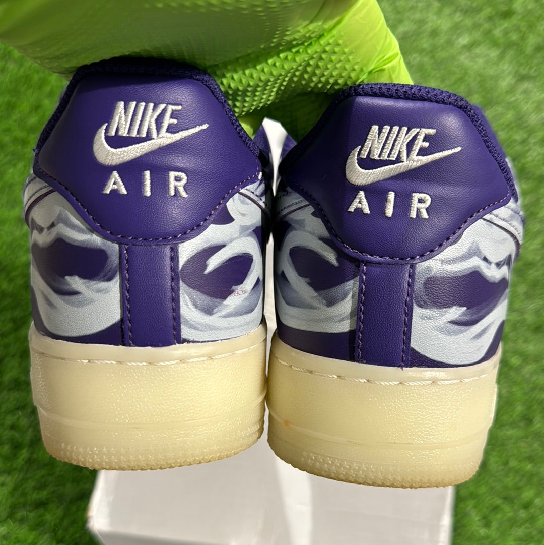 Air Force 1 Low 'Purple Skeleton' 10.5M/12W