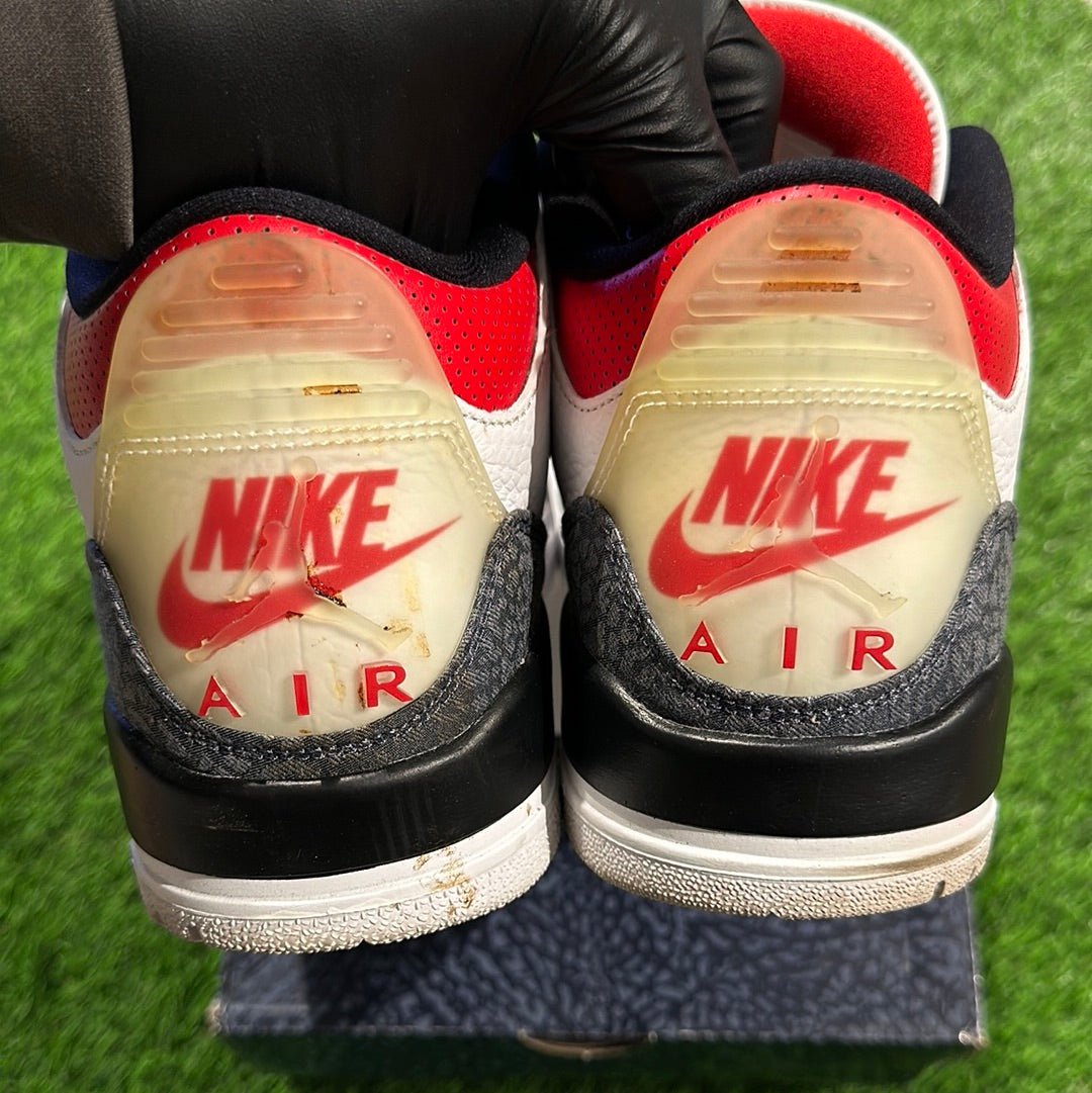 Air Jordan 3 Retro Denim SE 'Fire Red'