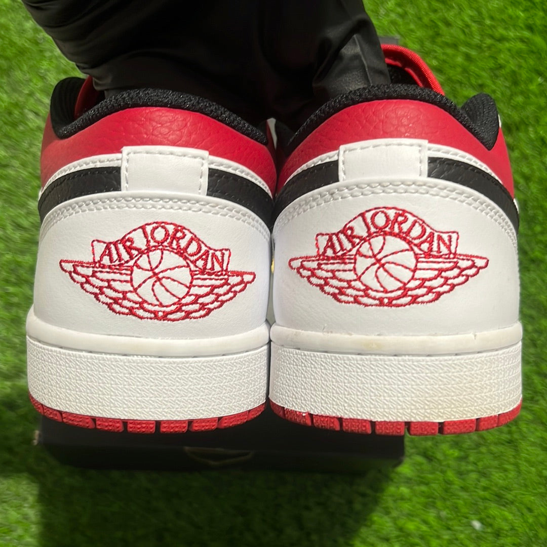 Air Jordan 1 Low 'White University Red'