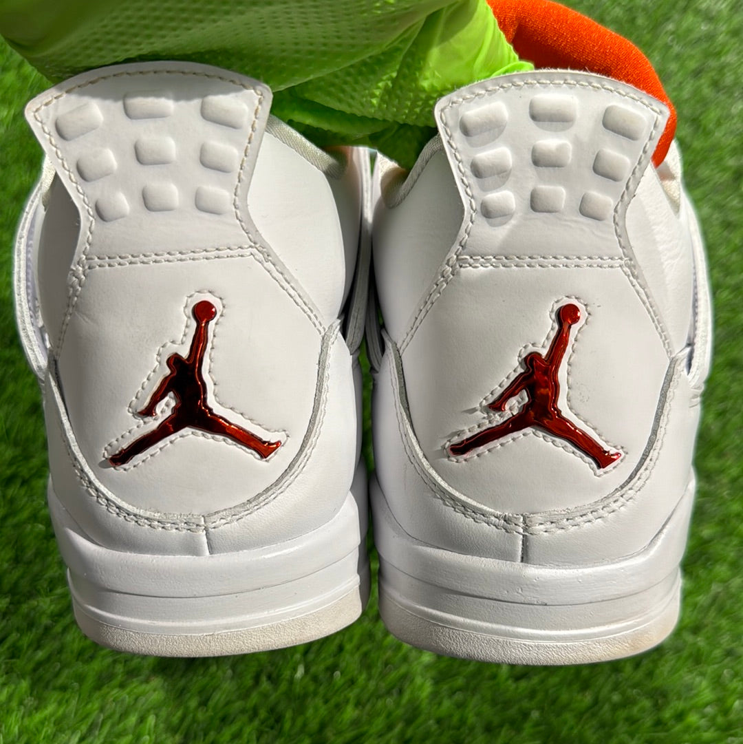Air Jordan 4 Retro 'Orange Metallic'