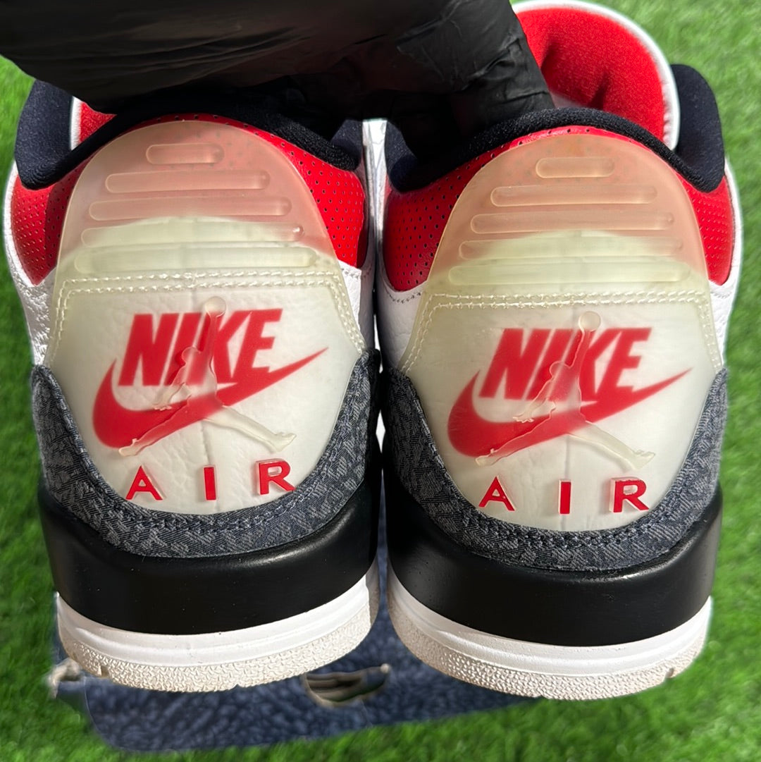 Air Jordan 3 Retro Denim SE 'Fire Red'