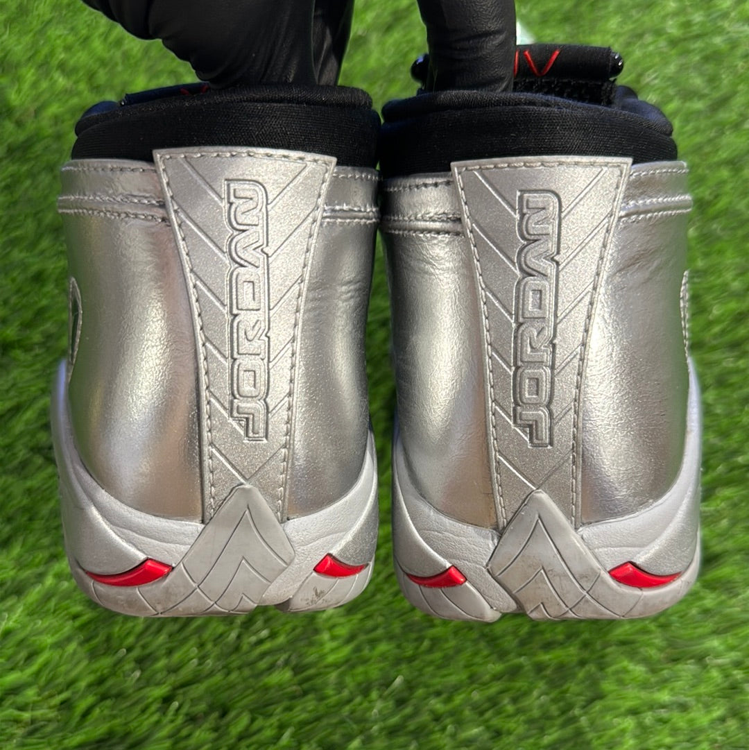 Wmns Air Jordan 14 Retro Low 'Metallic Silver'