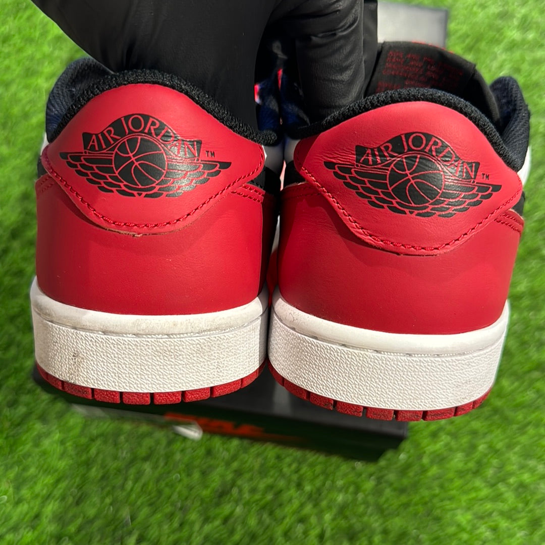 Air Jordan 1 Retro Low OG 'Black Toe'