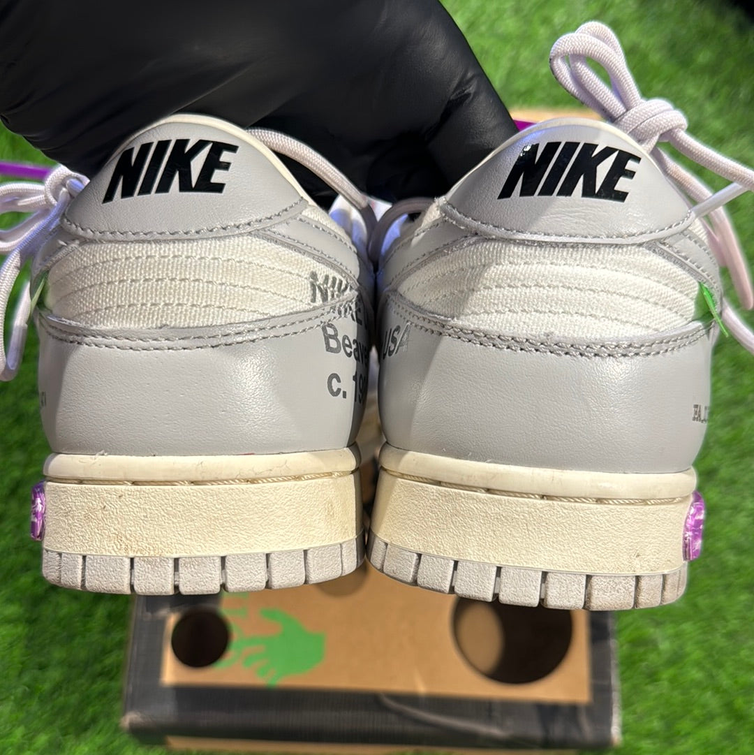 Off-White x Dunk Low 'Lot 03 of 50'