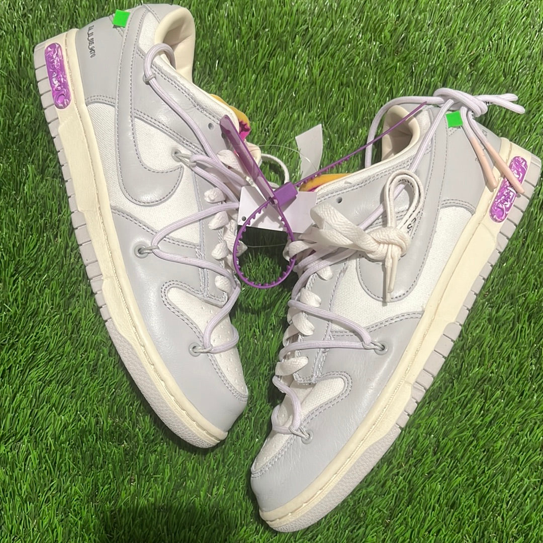 Off-White x Dunk Low 'Lot 03 of 50'