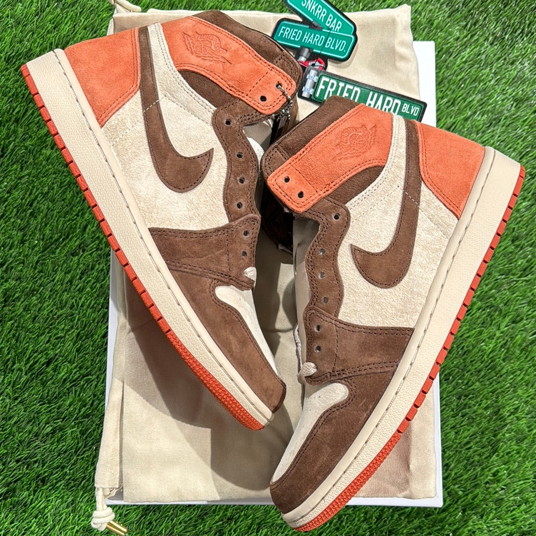 Jordan 1 Retro High OG SP Dusted Clay (Women's) SIZE 8.5M/10W