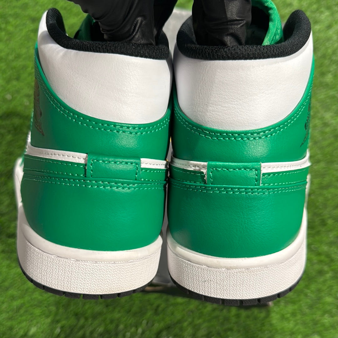 Air Jordan 1 Mid 'Lucky Green'