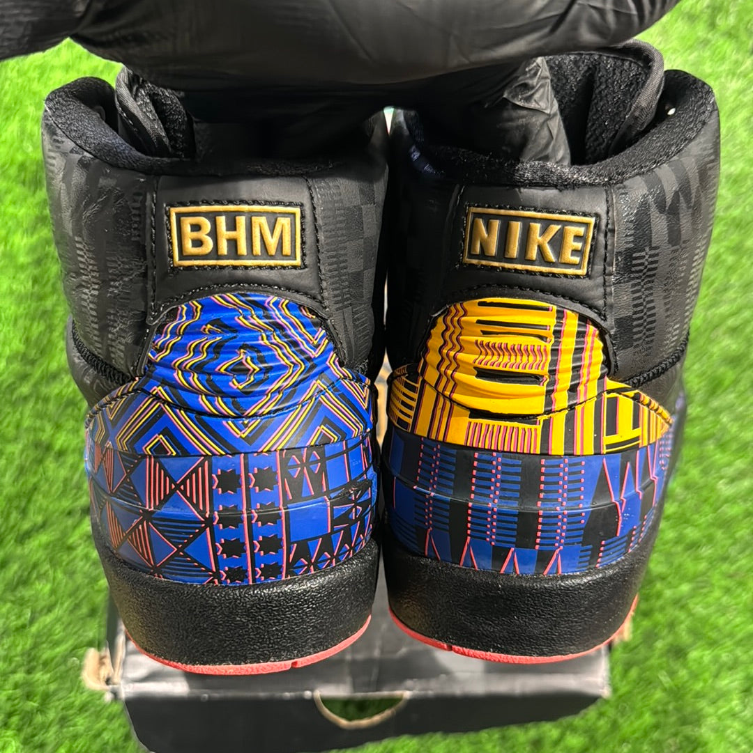 Air Jordan 2 Retro 'Black History Month' 2019 8.5M/10W