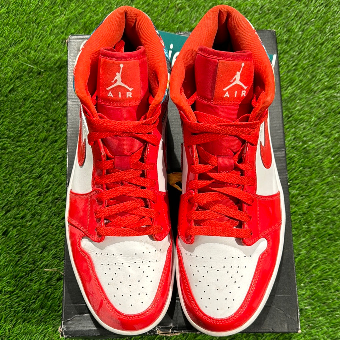 Air Jordan 1 Mid SE 'Barcelona Sweater'