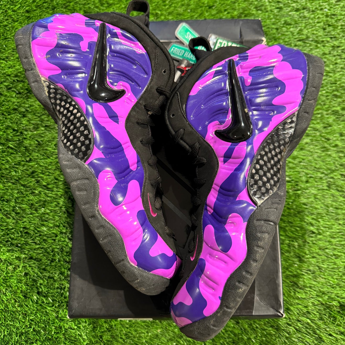 Air Foamposite Pro 'Purple Camo'