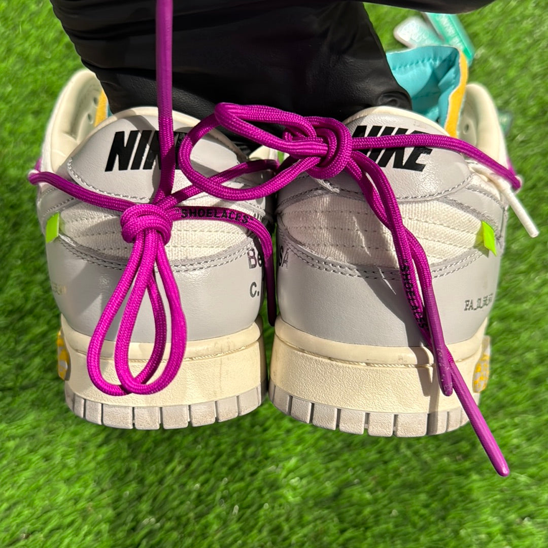 Off-White x Dunk Low 'Lot 21 of 50'