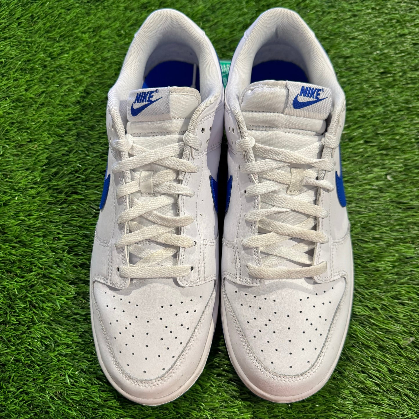 Dunk Low 'White Hyper Royal'