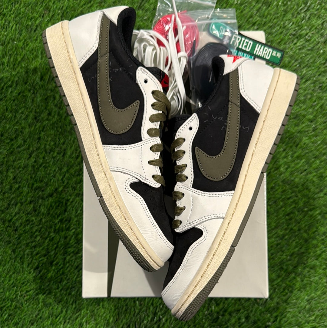Travis Scott x Wmns Air Jordan 1 Retro Low OG SP 'Olive'