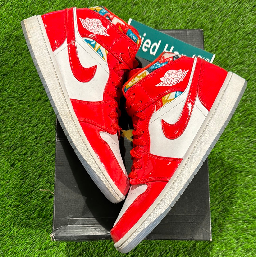 Air Jordan 1 Mid SE 'Barcelona Sweater'