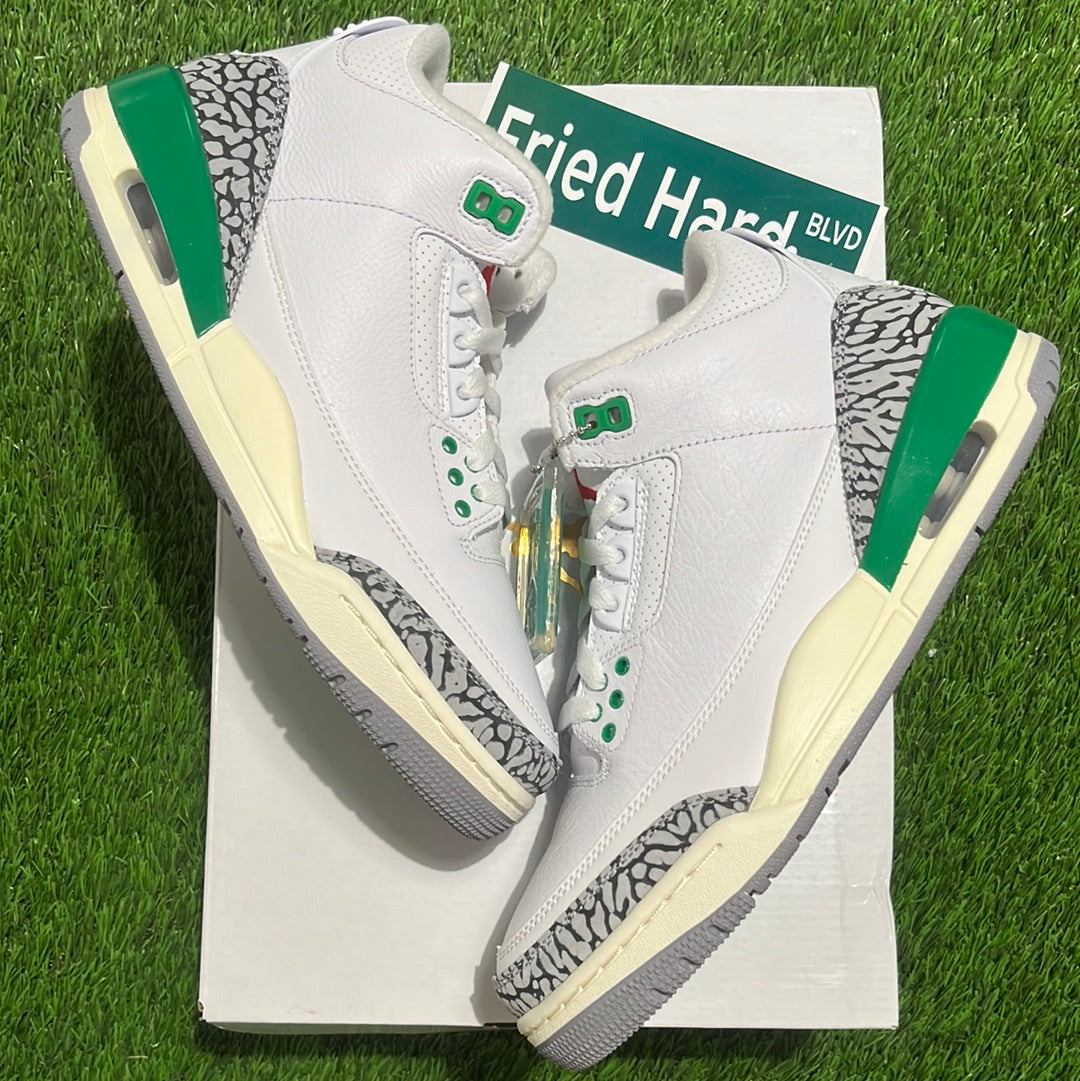 Wmns Air Jordan 3 Retro 'Lucky Green'