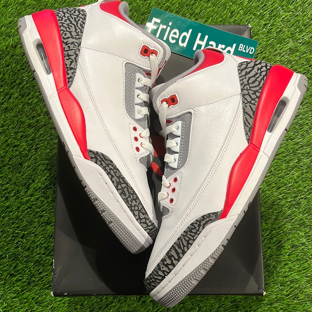Air Jordan 3 Retro 'Fire Red' 2022