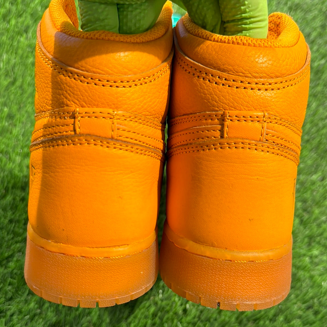 Air Jordan 1 Retro High OG G8RD GS 'Orange Peel' 6.5Y/8W