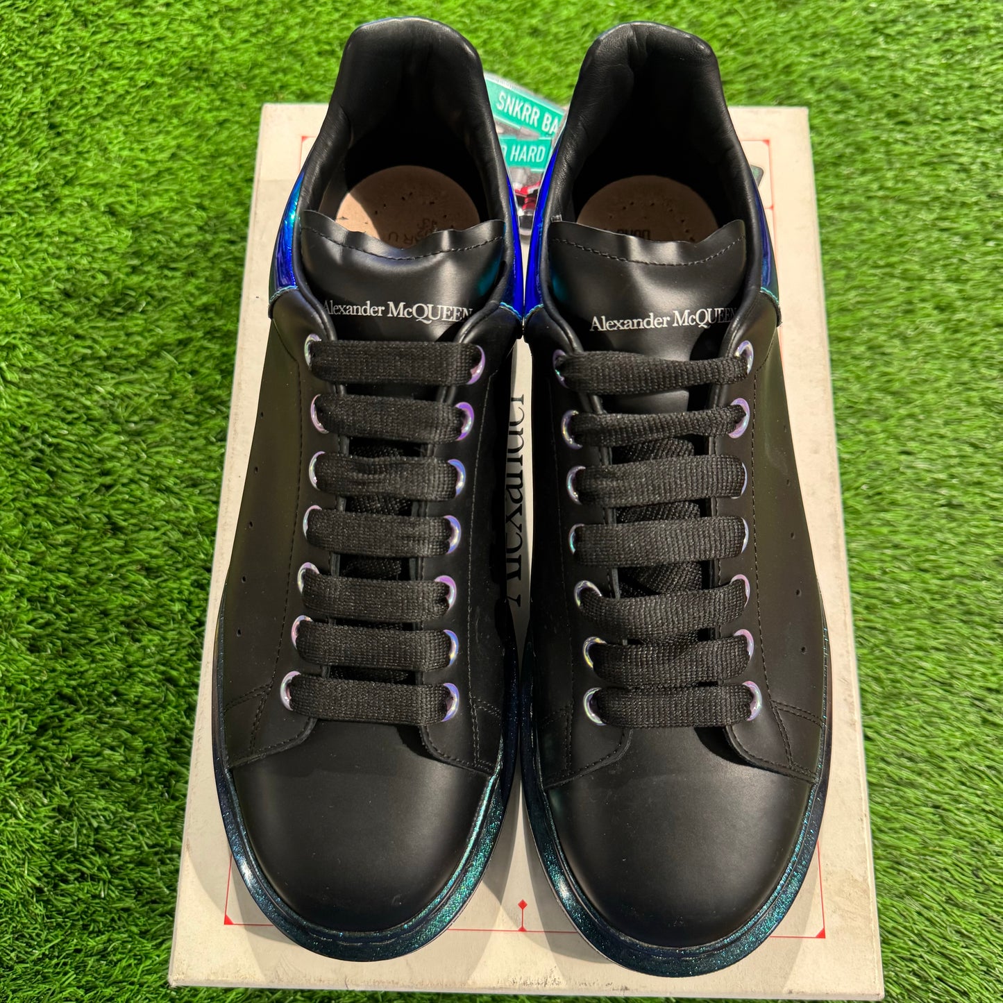 Alexander McQueen Oversized Sneaker 'Black Pearlescent'