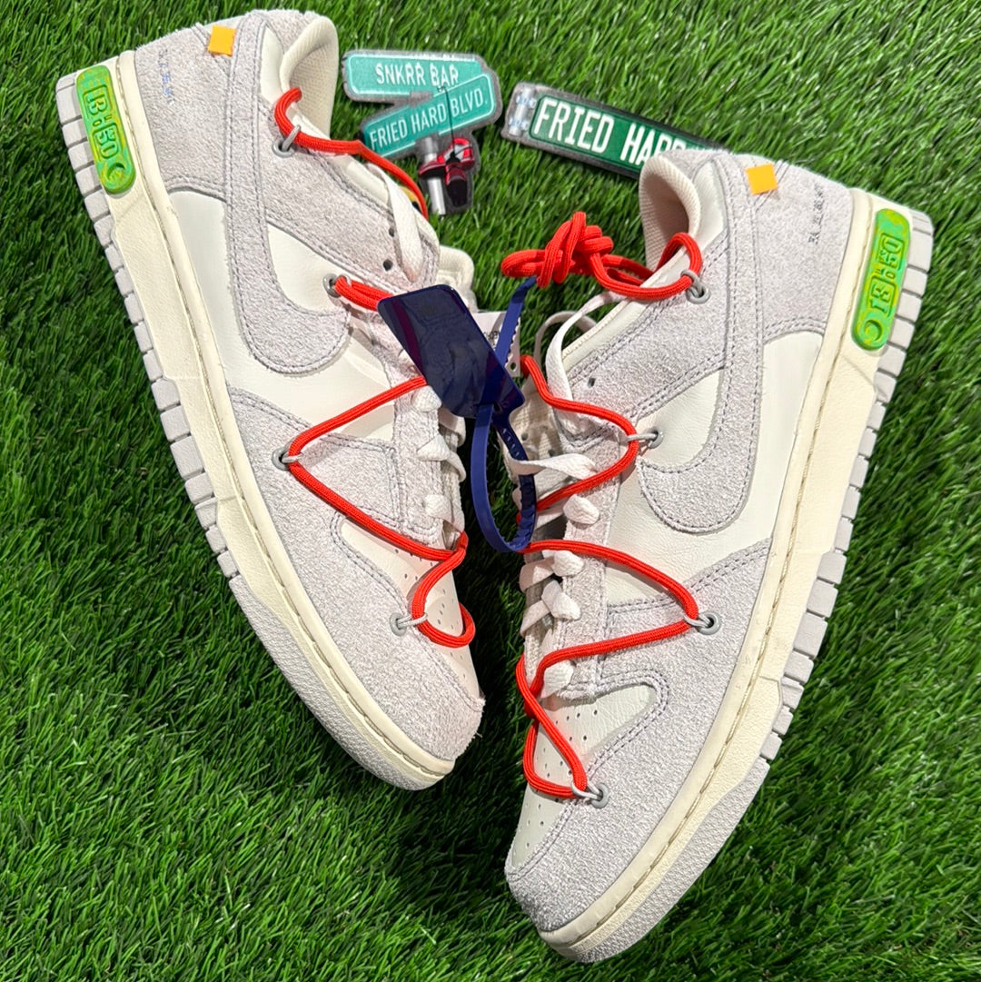 Off-White x Dunk Low 'Lot 13 of 50'