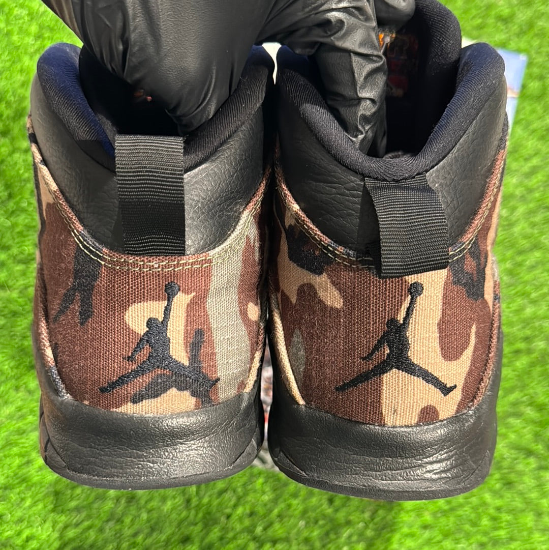 Air Jordan 10 Retro 'Woodland Camo'