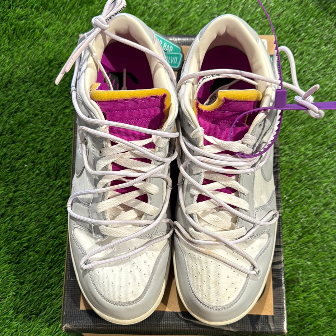 Off-White x Dunk Low 'Lot 03 of 50'