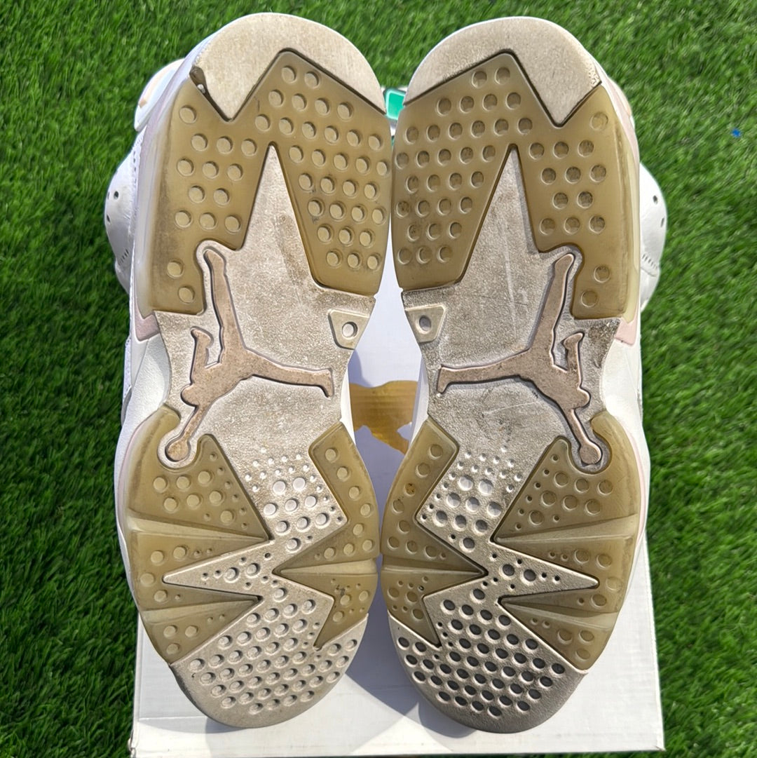 Wmns Air Jordan 6 Retro 'Gold Hoops'