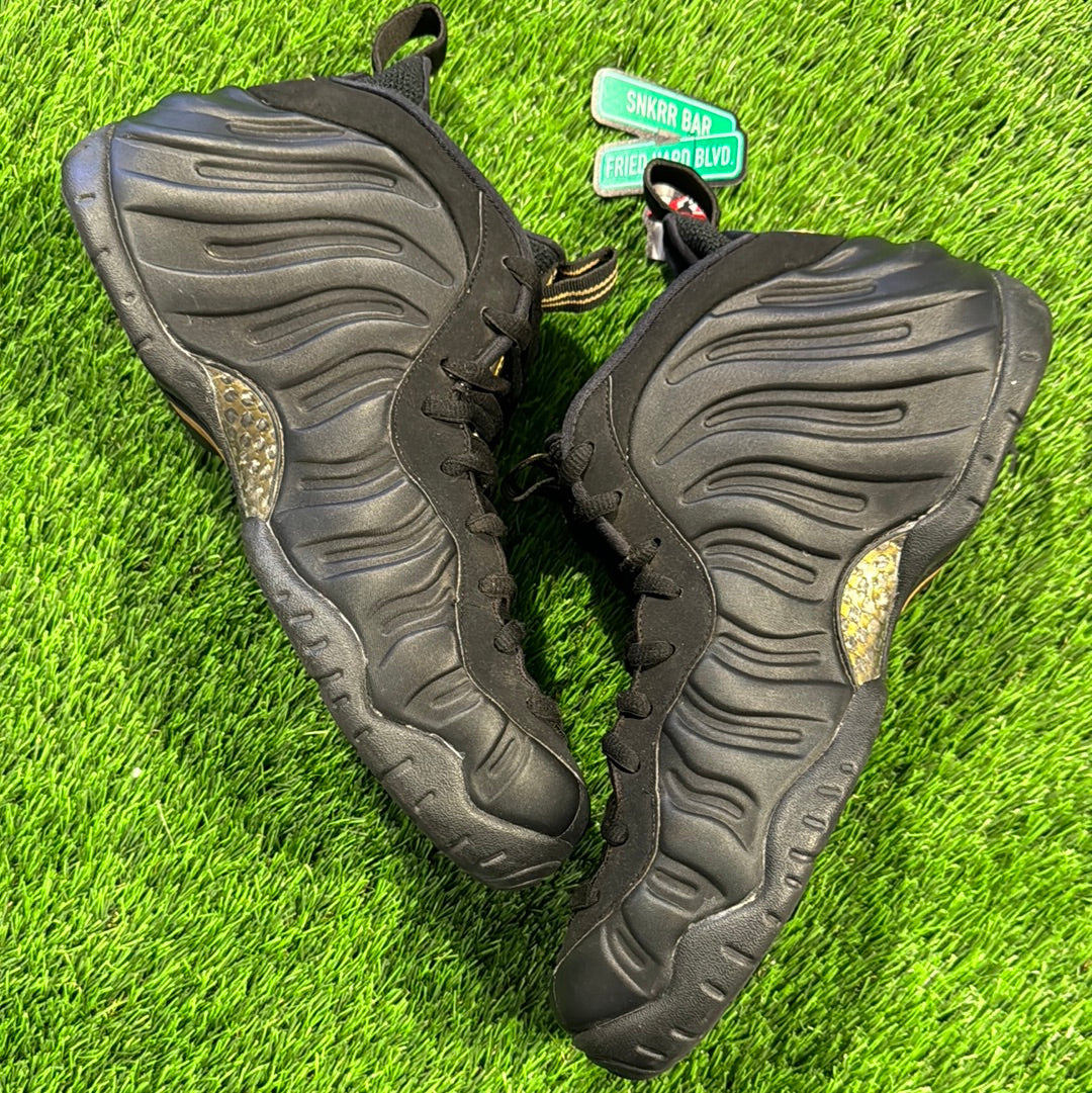 Air Foamposite Pro 'Black Metallic Gold'