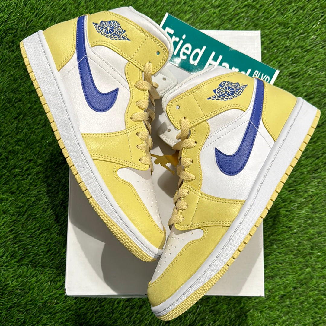 Wmns Air Jordan 1 Mid 'Lemon Wash'