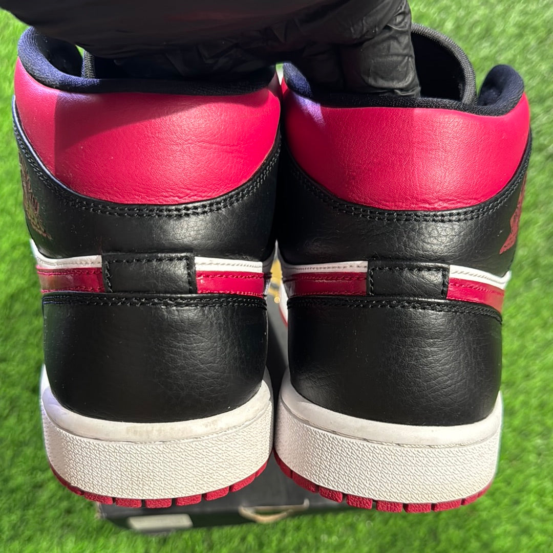 Air Jordan 1 Mid 'Noble Red'