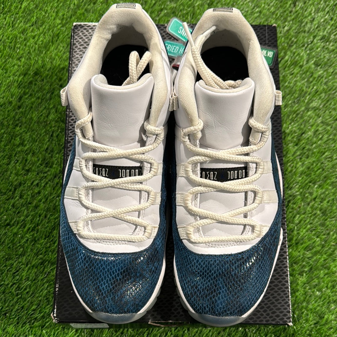 Air Jordan 11 Retro Low 'Navy Snakeskin' 2019