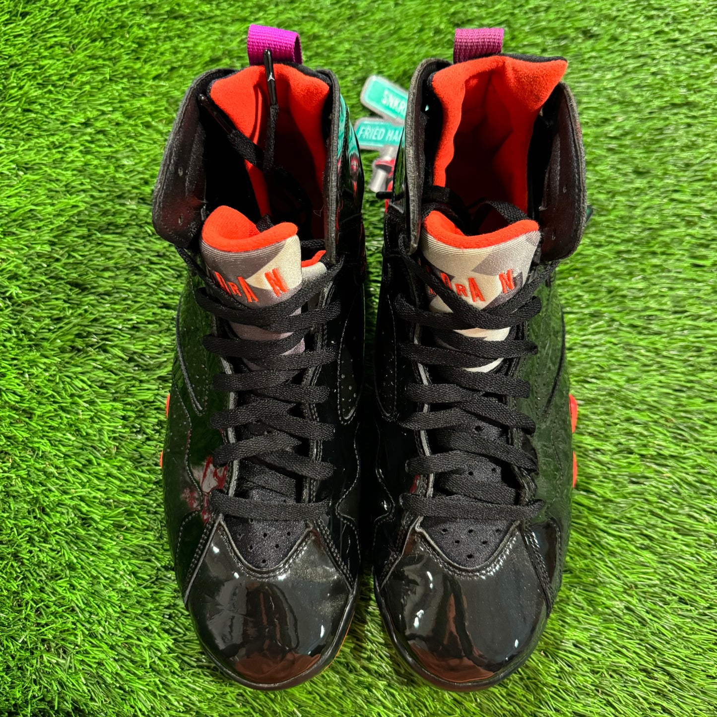 Wmns Air Jordan 7 Retro 'Black Gloss'