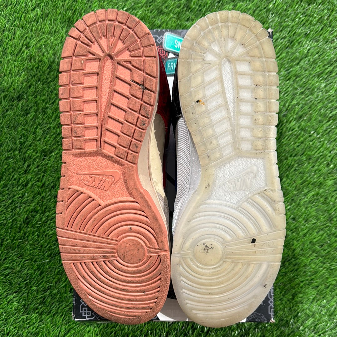 CLOT x Dunk Low SP 'What The'