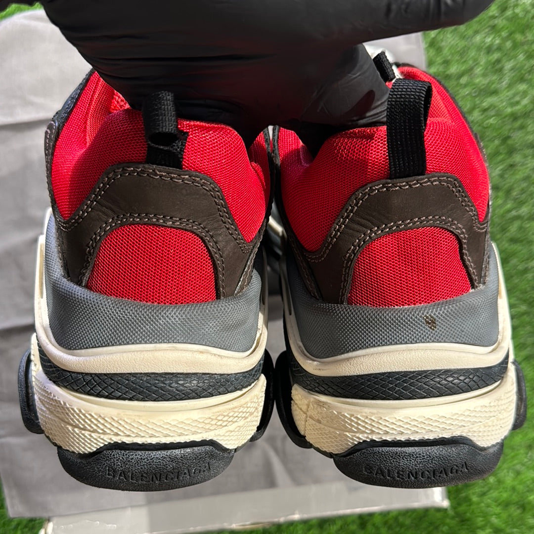 Balenciaga Triple S Sneaker 'Black Red'
