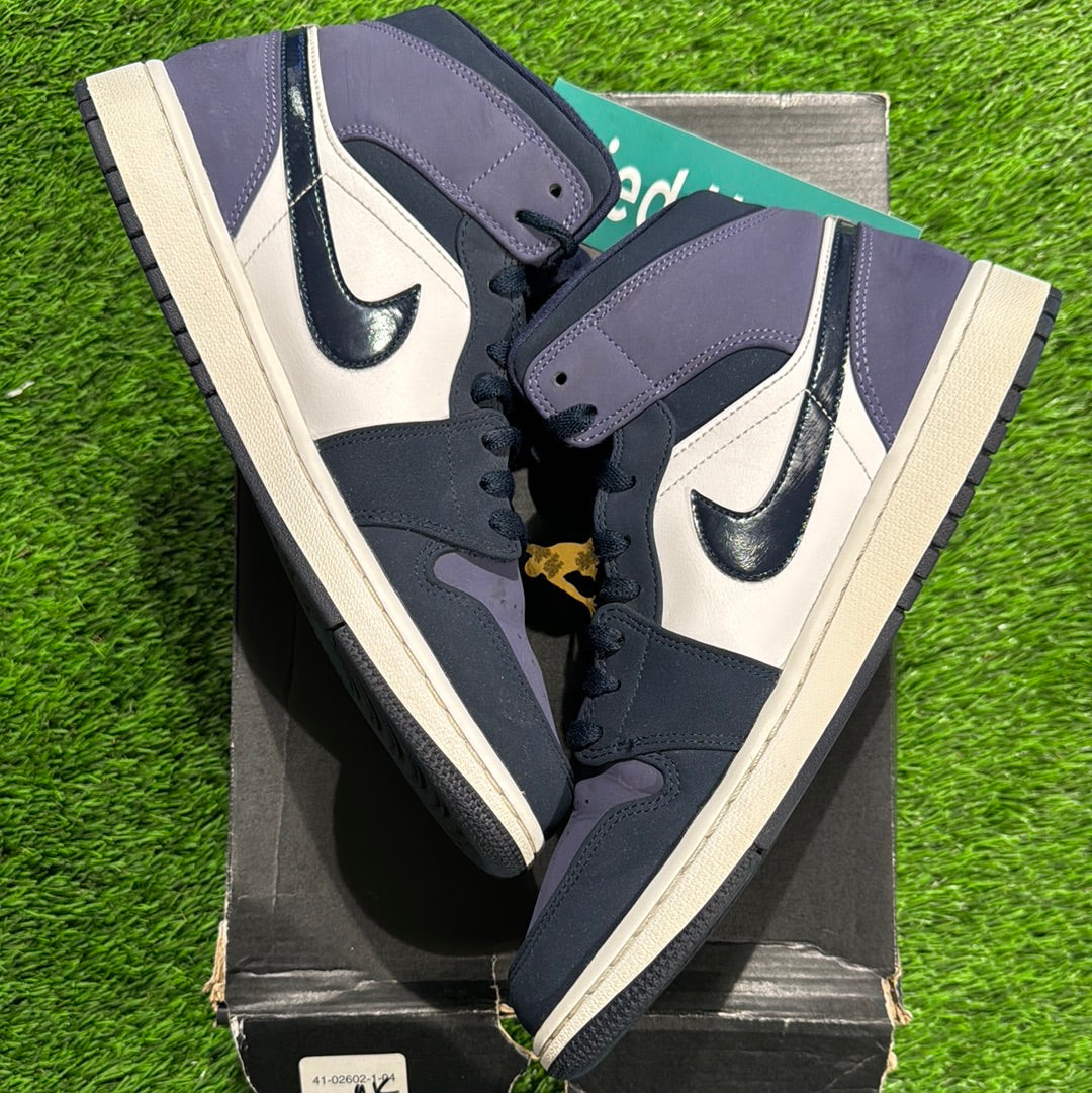 Air Jordan 1 Mid 'Sanded Purple'