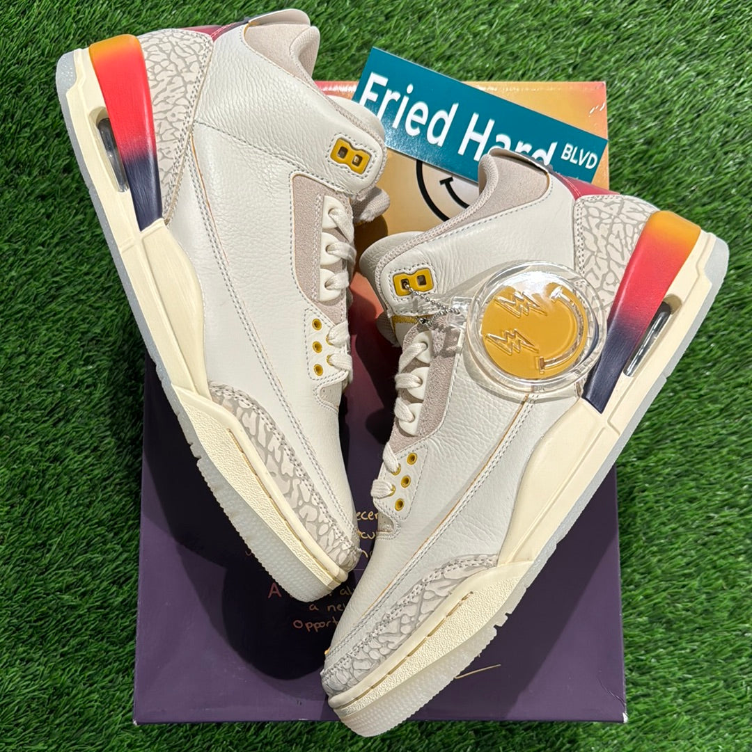 J. Balvin x Air Jordan 3 Retro 'Medellín Sunset'