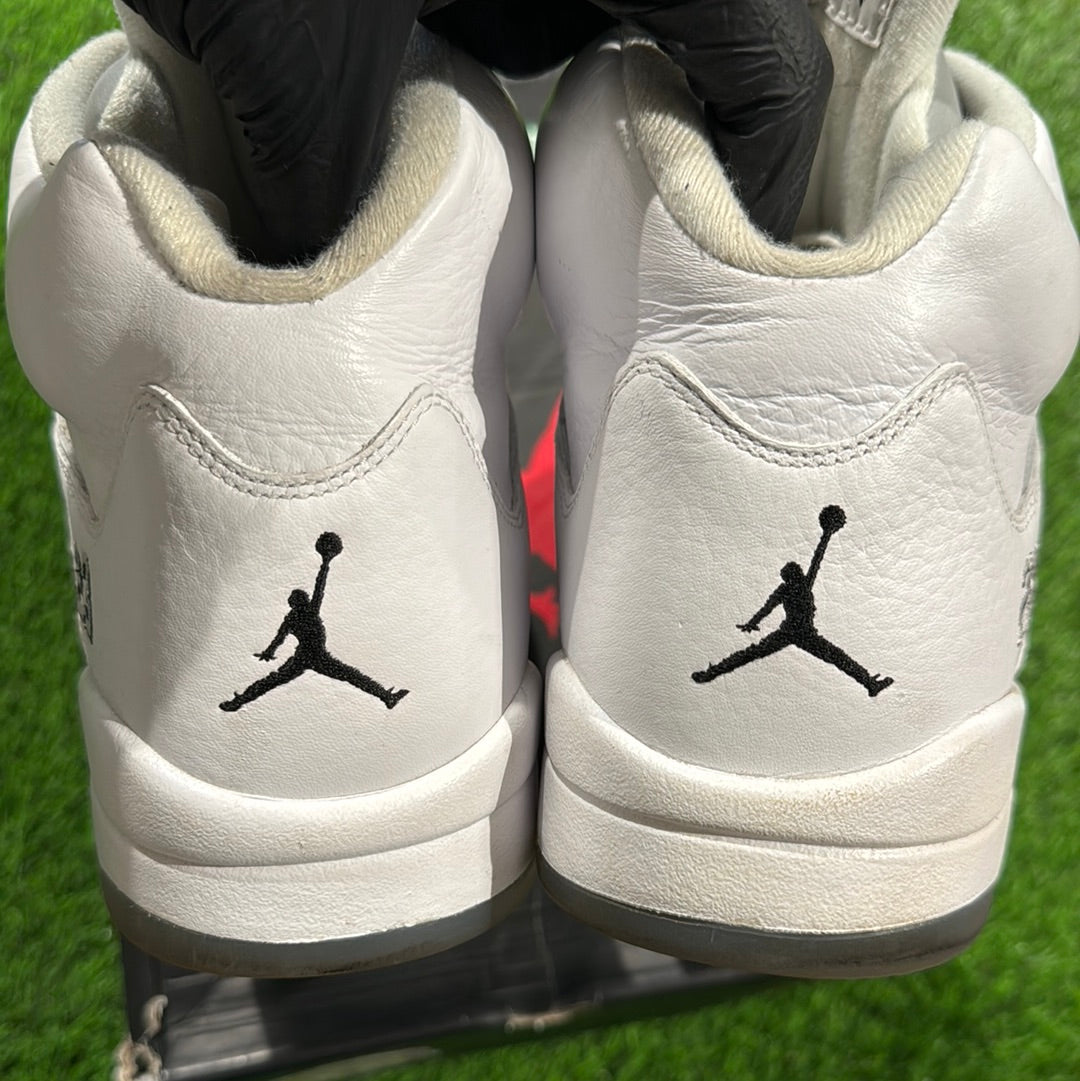 Air Jordan 5 Retro 'Metallic White' 2015