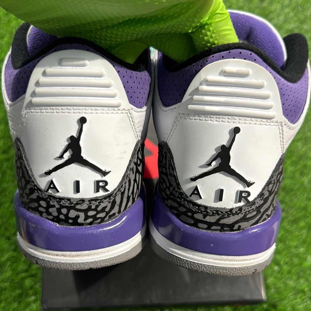 Air Jordan 3 Retro GS 'Dark Iris'