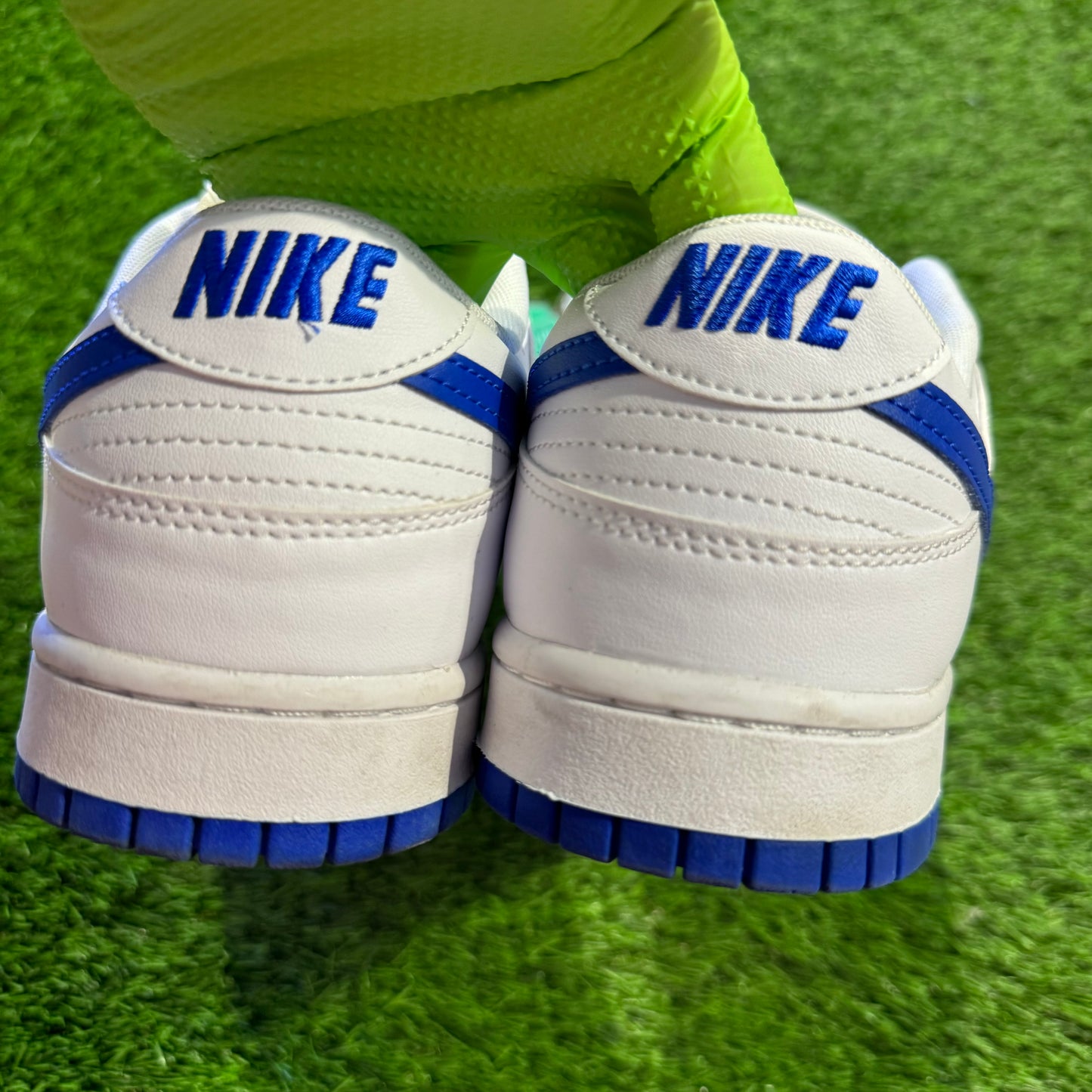 Dunk Low 'White Hyper Royal'