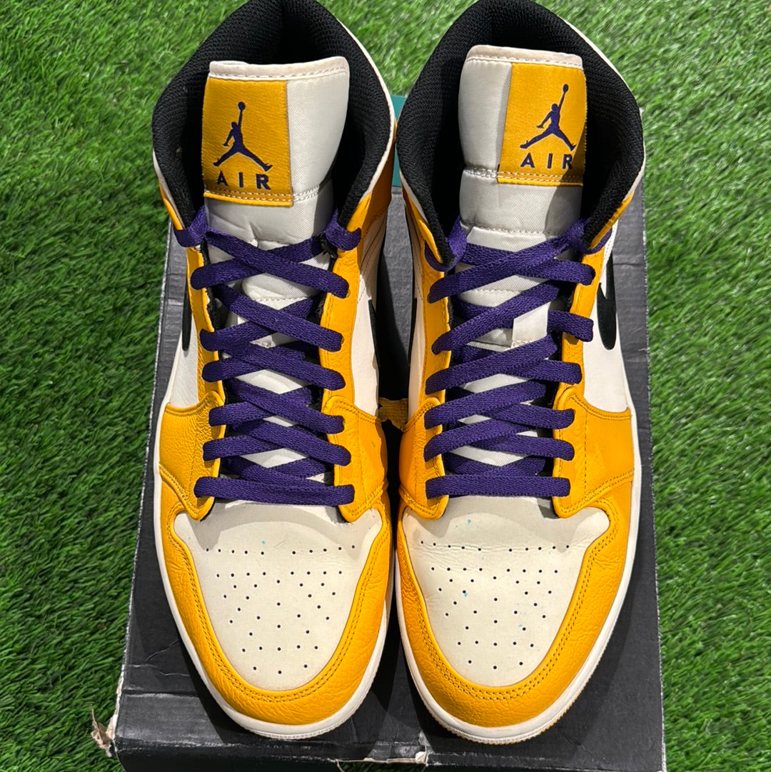 Air Jordan 1 Mid 'Lakers'