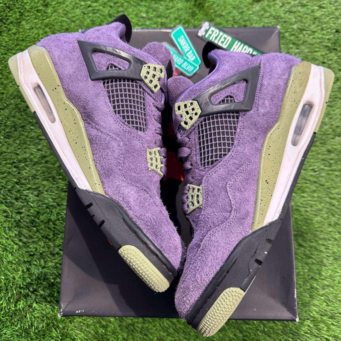 Wmns Air Jordan 4 Retro 'Canyon Purple'